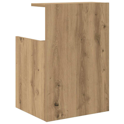 vidaXL Nachttisch 2 pcs Artisan-Eiche 40 x 35 x 60 cm Holzwerkstoff