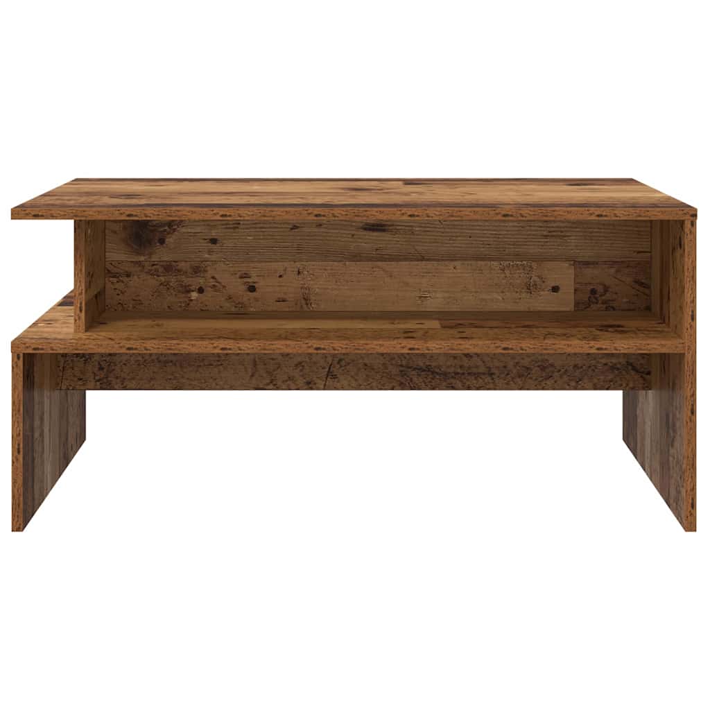 Couchtisch Altholz 90 x 55 x 42,5 cm Holzwerkstoff