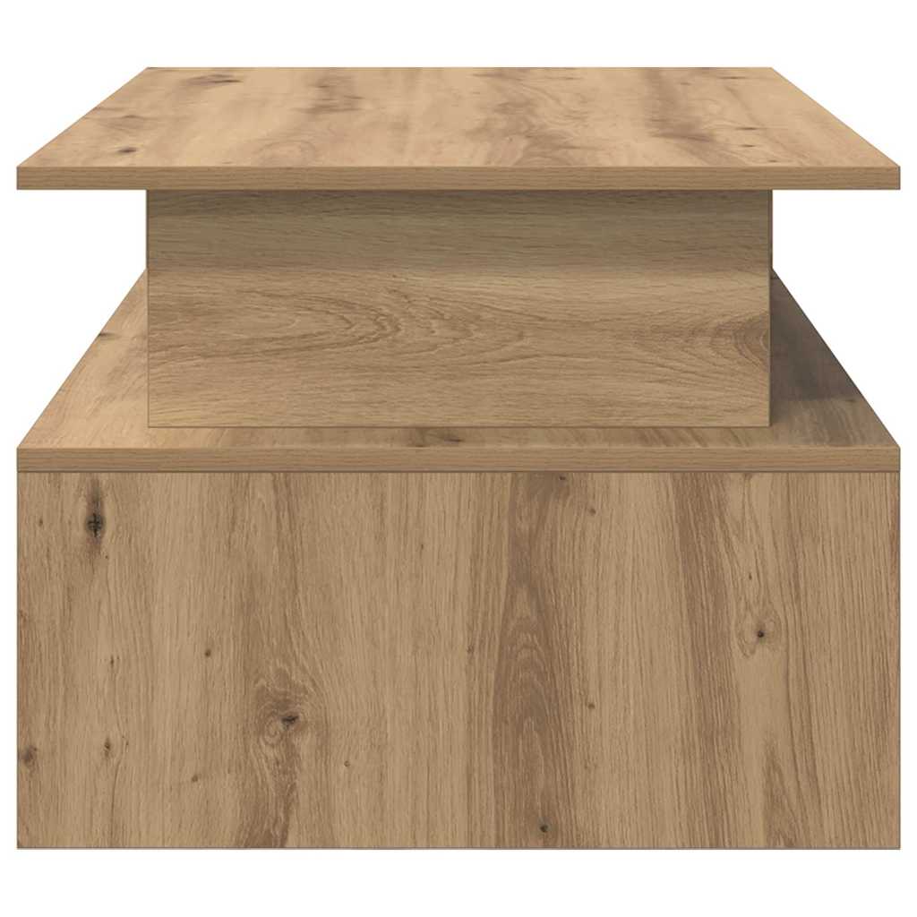 vidaXL Couchtisch Artisan-Eiche 90 x 55 x 42,5 cm Holzwerkstoff