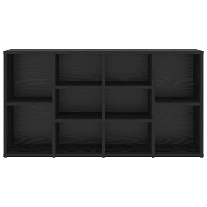 Schuhbank Schwarz Eichen-Optik 103 x 30 x 54,5 cm Holzwerkstoff