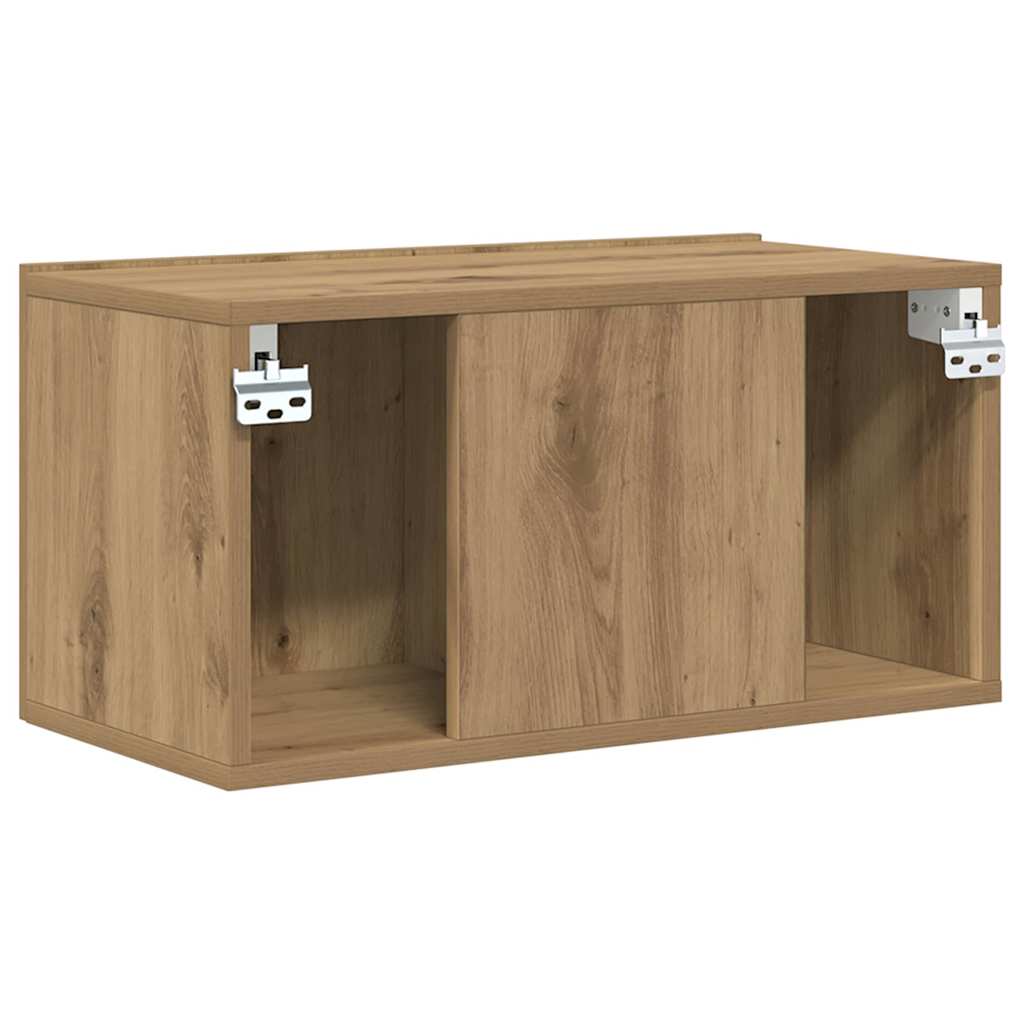 TV-Schrankset 2 pcs Braun 60 x 30 x 30 cm Holzwerkstoff