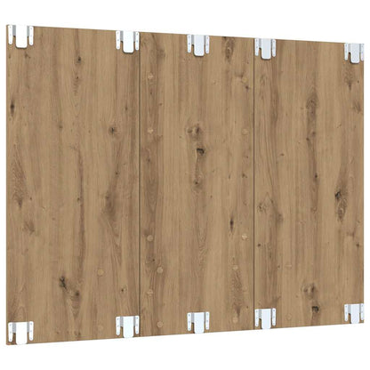 TV-Schrankset Artisan-Eiche 120 x 23,5 x 90 cm Holzwerkstoff