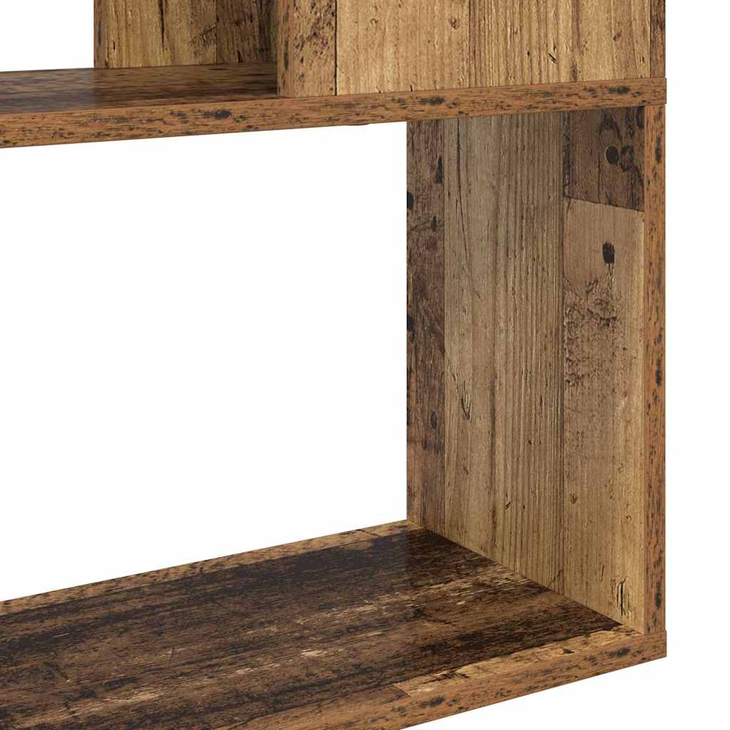 vidaXL TV-Schrankset Wandmontiert Braun 80 x 24 x 125 cm Holzwerkstoff