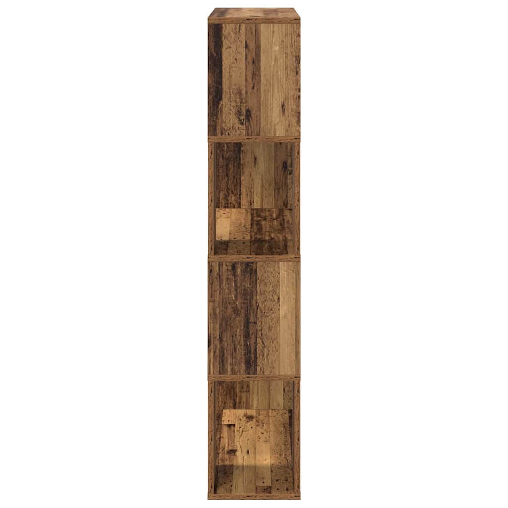 vidaXL TV-Schrankset Wandmontiert Braun 80 x 24 x 125 cm Holzwerkstoff
