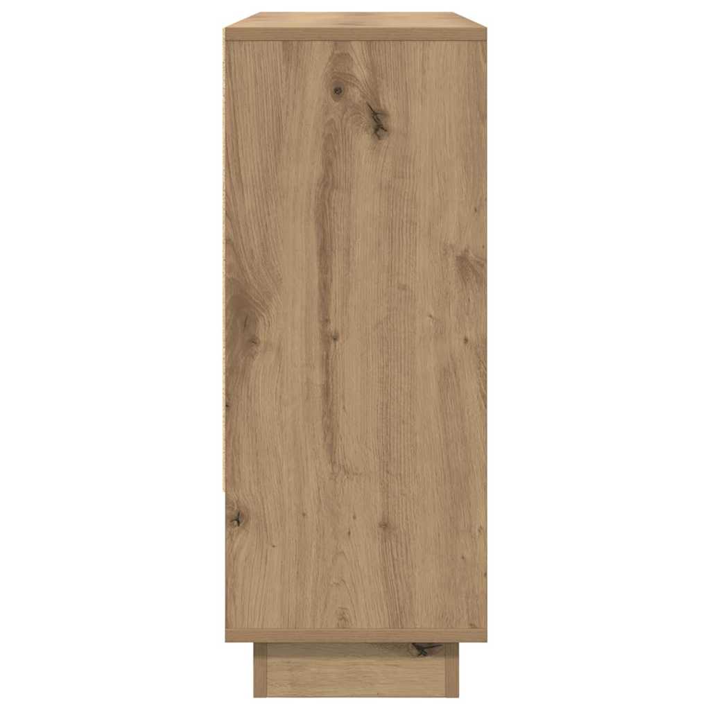 Sideboard Artisan-Eiche 97 x 29 x 75 cm Holzwerkstoff