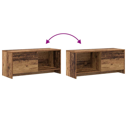vidaXL TV-Schrankset Altholz 90 x 35 x 40 cm Holzwerkstoff