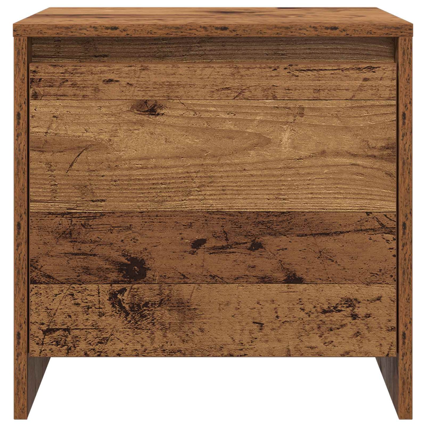 vidaXL Nachttisch Altholz 45 x 34 x 44,5 cm Holzwerkstoff