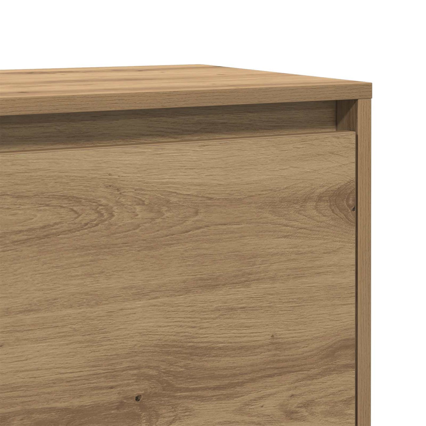 vidaXL Nachttisch Artisan-Eiche 45 x 34 x 44,5 cm Holzwerkstoff