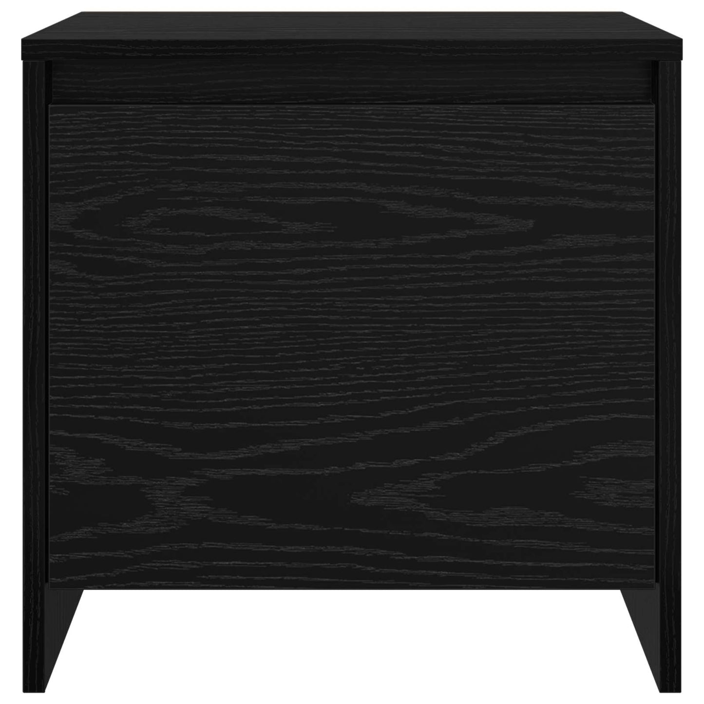 vidaXL Nachttisch Schwarz Eichen-Optik 45 x 34 x 44,5 cm Holzwerkstoff