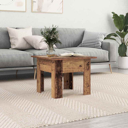 vidaXL Couchtisch Altholz 55 x 55 x 42 cm Holzwerkstoff