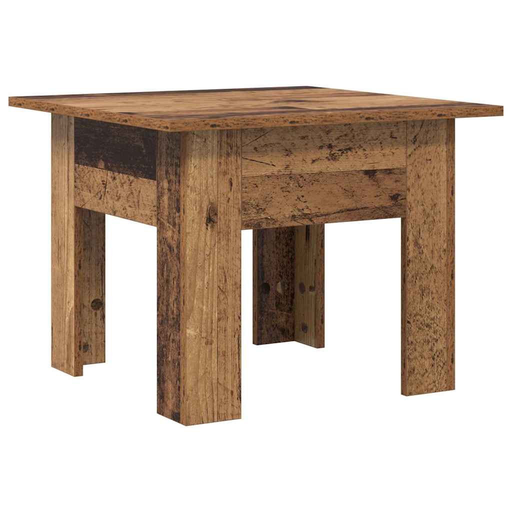vidaXL Couchtisch Altholz 55 x 55 x 42 cm Holzwerkstoff