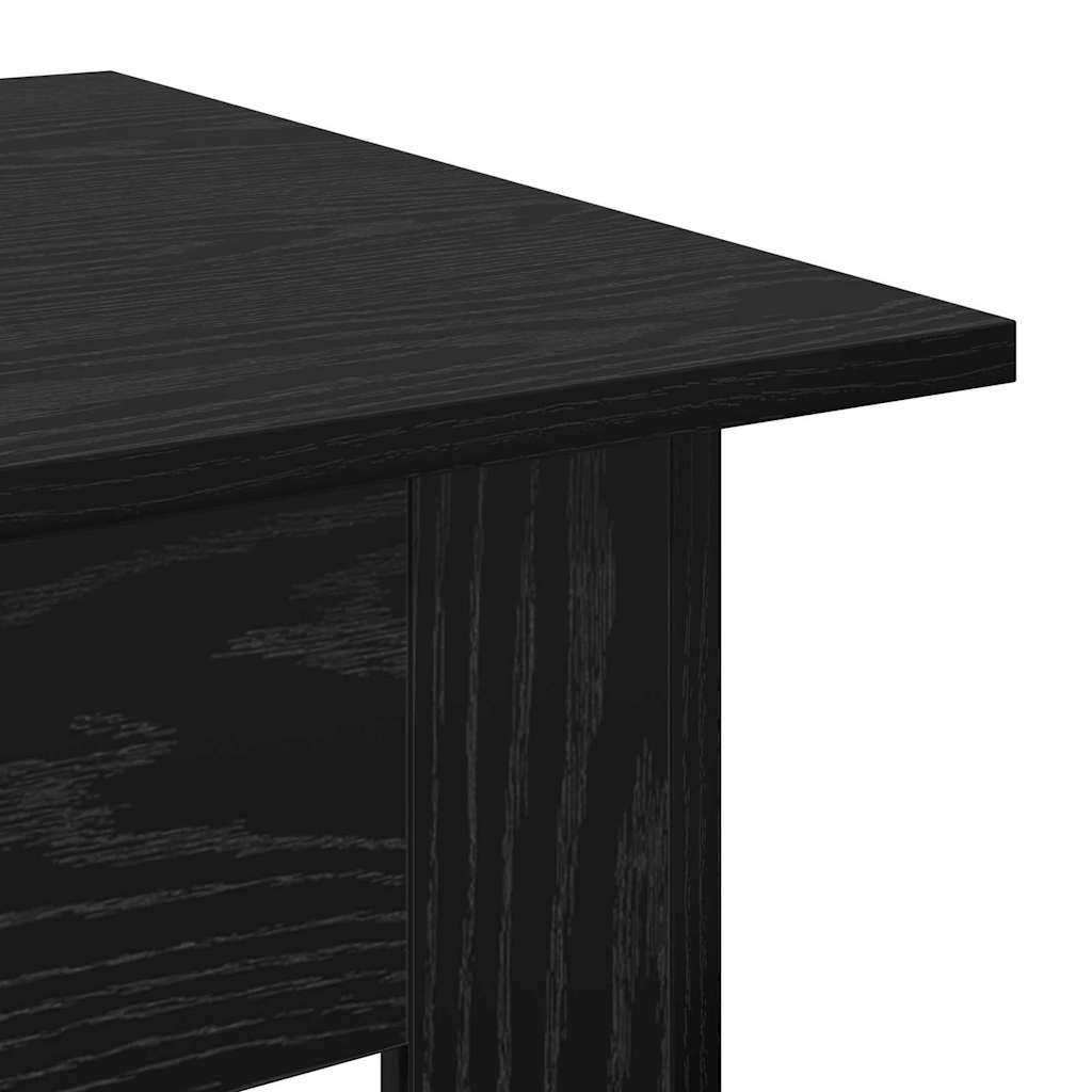 vidaXL Couchtisch Schwarz Eichen-Optik 55 x 55 x 42 cm Holzwerkstoff