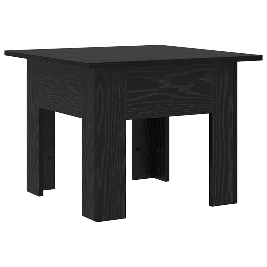 vidaXL Couchtisch Schwarz Eichen-Optik 55 x 55 x 42 cm Holzwerkstoff