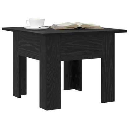 vidaXL Couchtisch Schwarz Eichen-Optik 55 x 55 x 42 cm Holzwerkstoff