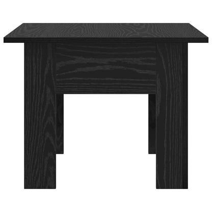 vidaXL Couchtisch Schwarz Eichen-Optik 55 x 55 x 42 cm Holzwerkstoff