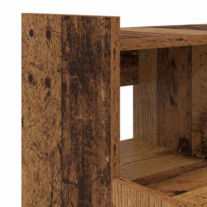 vidaXL Schreibtisch mit Regal Altholz 97 x 45 x 90 cm Holzwerkstoff