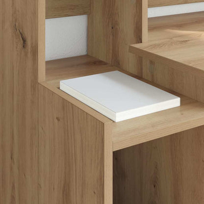 vidaXL Schreibtisch Artisan-Eiche 97 x 45 x 90 cm Holzwerkstoff