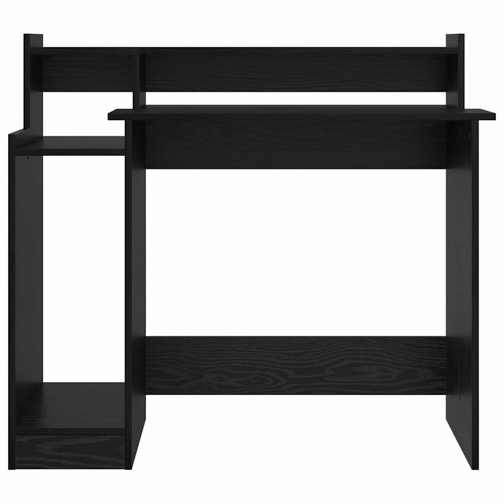 vidaXL Schreibtisch Schwarz Eichen-Optik 97 x 45 x 90 cm Holzwerkstoff