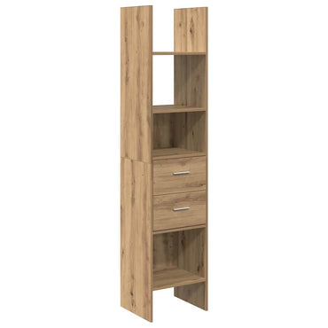 vidaXL Bücherregal Artisan-Eiche 40 x 35 x 180 cm Holzwerkstoff