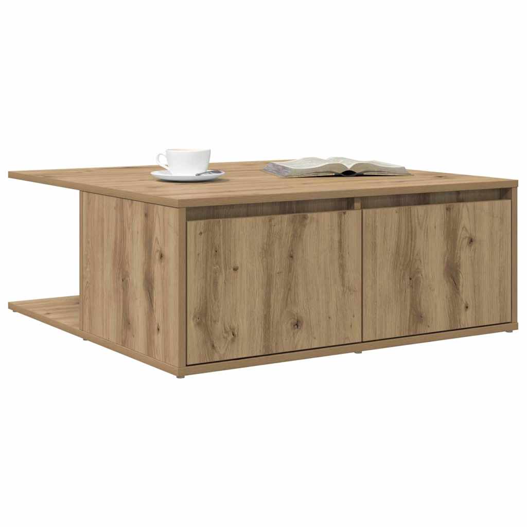 Couchtisch Artisan-Eiche 80 x 80 x 31 cm Holzwerkstoff
