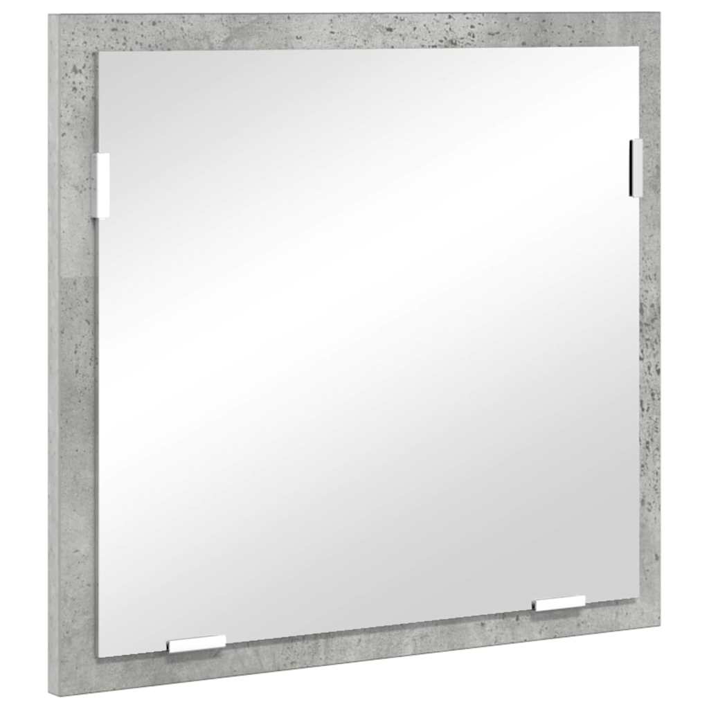 vidaXL Meuble de salle de bain gris 41 x 38,5 x 48 cm contreplaqué et métal