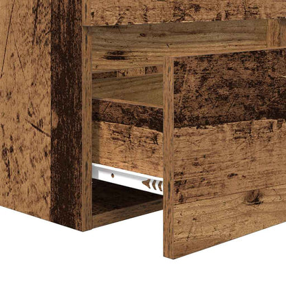 vidaXL Badezimmerschrank Altholz 41 x 38,5 x 45 cm Holzwerkstoff