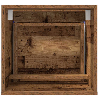 Badezimmerschrank Altholz 41 x 38,5 x 45 cm Holzwerkstoff