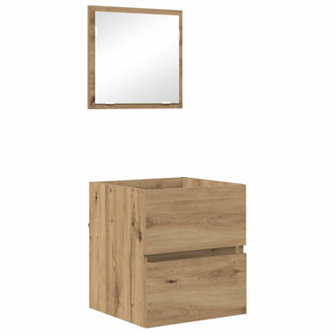 vidaXL Badezimmerschrank Artisan-Eiche 41 x 38,5 x 45 cm Holzwerkstoff