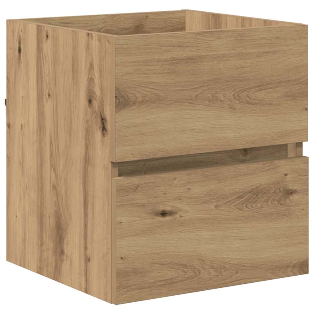 vidaXL Badezimmerschrank Artisan-Eiche 41 x 38,5 x 45 cm Holzwerkstoff