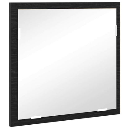 vidaXL Badezimmerschrank Schwarz Eichen-Optik 41 x 38,5 x 45 cm