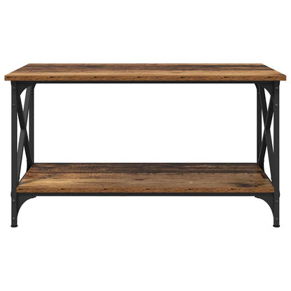 vidaXL Couchtisch Altholz 80 x 45 x 45.5 cm Holzwerkstoff
