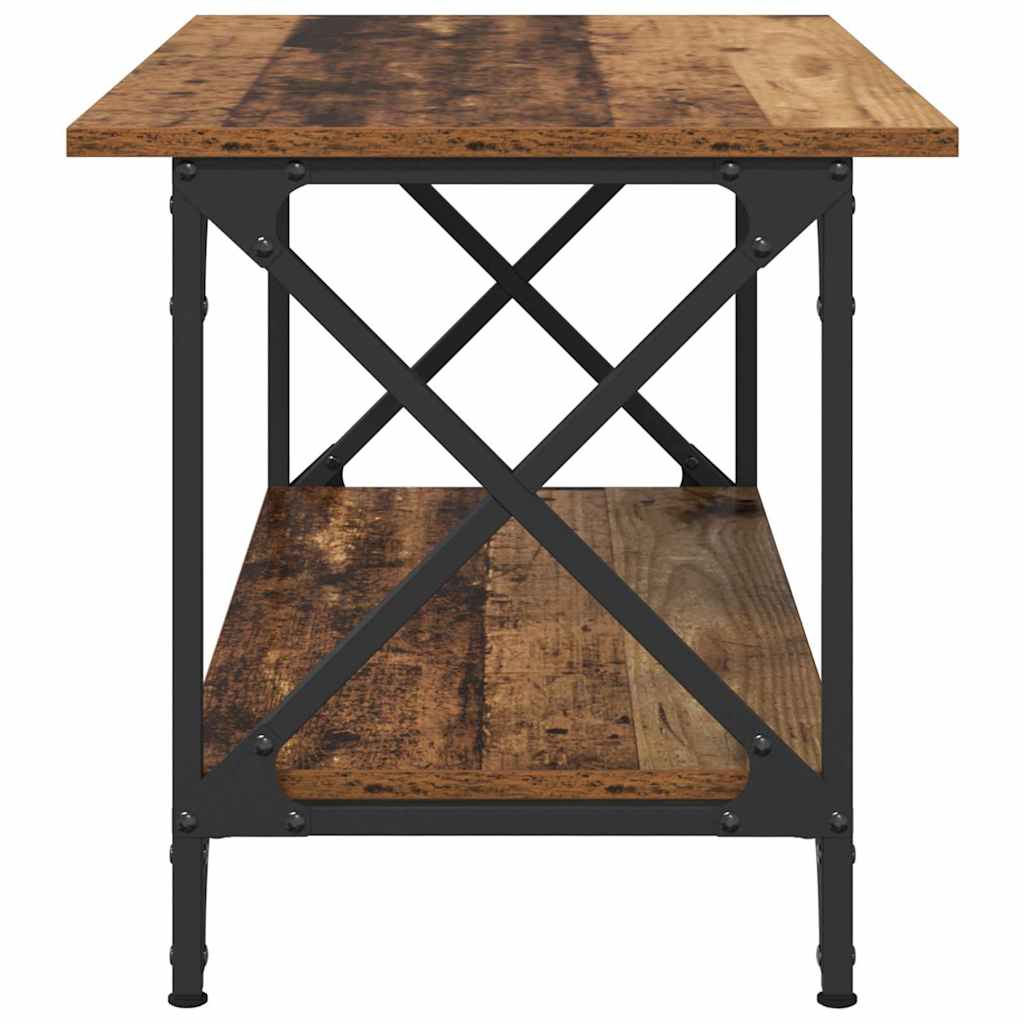 vidaXL Couchtisch Altholz 80 x 45 x 45.5 cm Holzwerkstoff