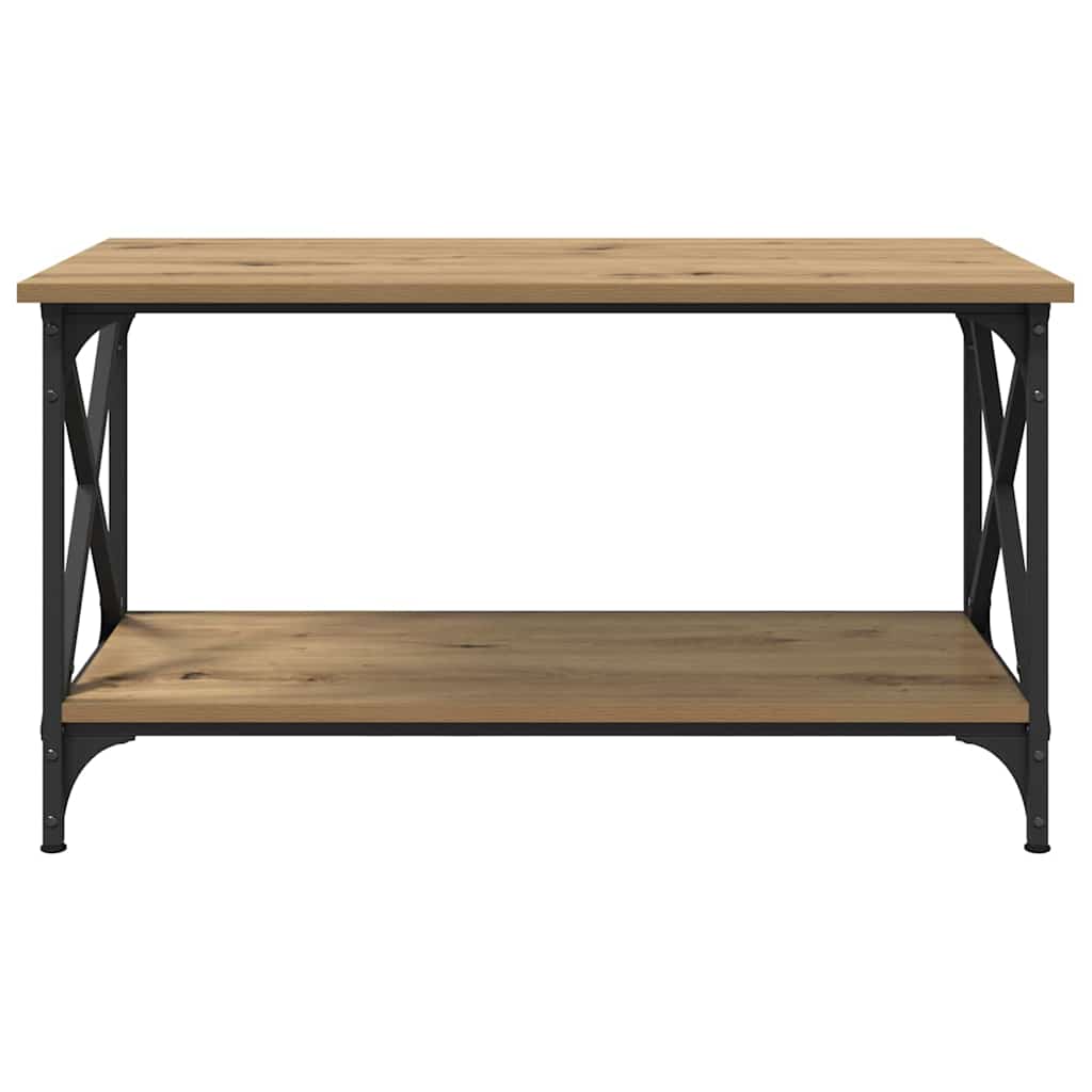 Couchtisch Artisan-Eiche 80 x 45 x 45.5 cm Holzwerkstoff