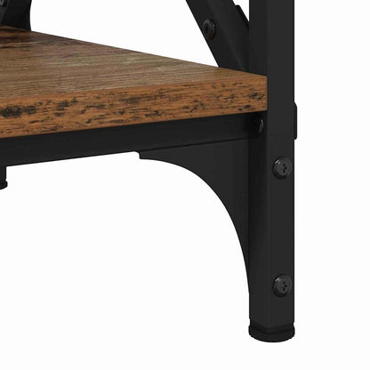 vidaXL Beistelltisch Altholz 55 x 38 x 45 cm Holzwerkstoff