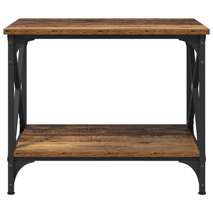 vidaXL Beistelltisch Altholz 55 x 38 x 45 cm Holzwerkstoff