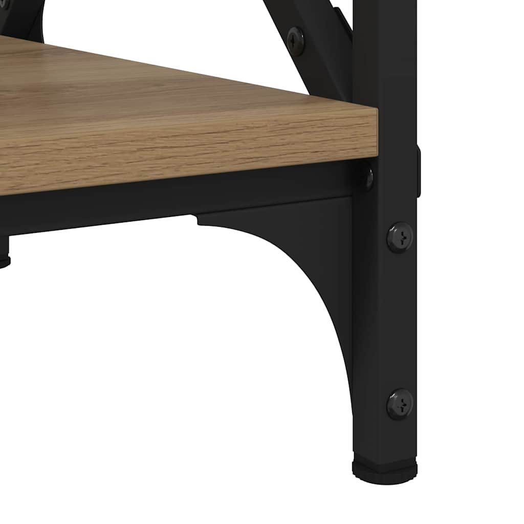 vidaXL Beistelltisch Artisan-Eiche 55 x 38 x 45 cm Holzwerkstoff