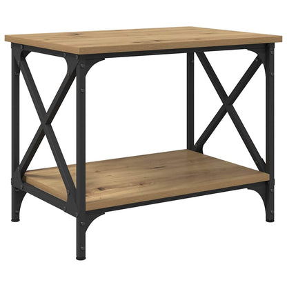 vidaXL Beistelltisch Artisan-Eiche 55 x 38 x 45 cm Holzwerkstoff