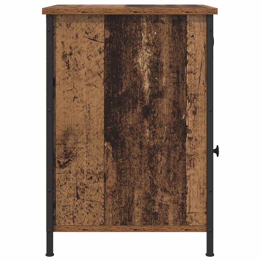 vidaXL Nachttisch mit Schubladen Altholz 40 x 42 x 60 cm Holzwerkstoff