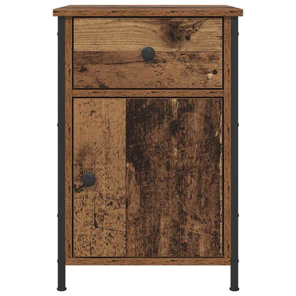 vidaXL Nachttisch 2 pcs Altholz 40 x 42 x 60 cm Holzwerkstoff