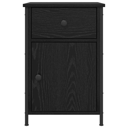 vidaXL Nachttisch 2 pcs Schwarz Eichen-Optik 40 x 42 x 60 cm