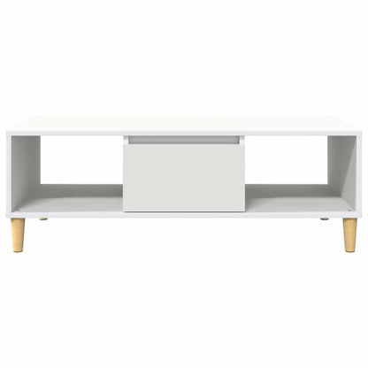vidaXL Couchtisch Weiß 102 x 55 x 35 cm Holzwerkstoff