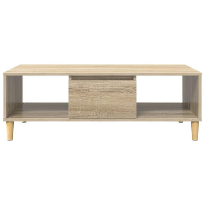 vidaXL Couchtisch Sonoma-Eiche 102 x 55 x 35 cm Holzwerkstoff