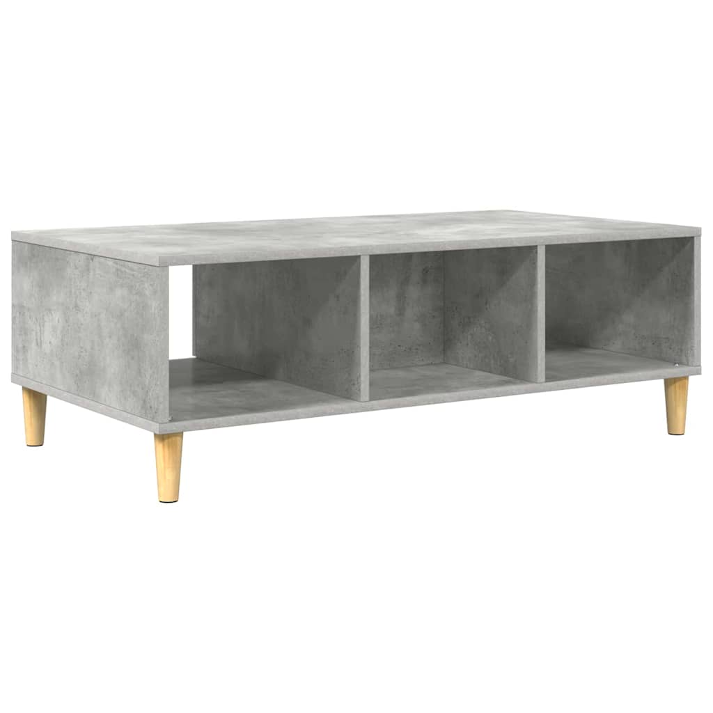 vidaXL Couchtisch Beton Grau 102 x 55 x 35 cm Holzwerkstoff
