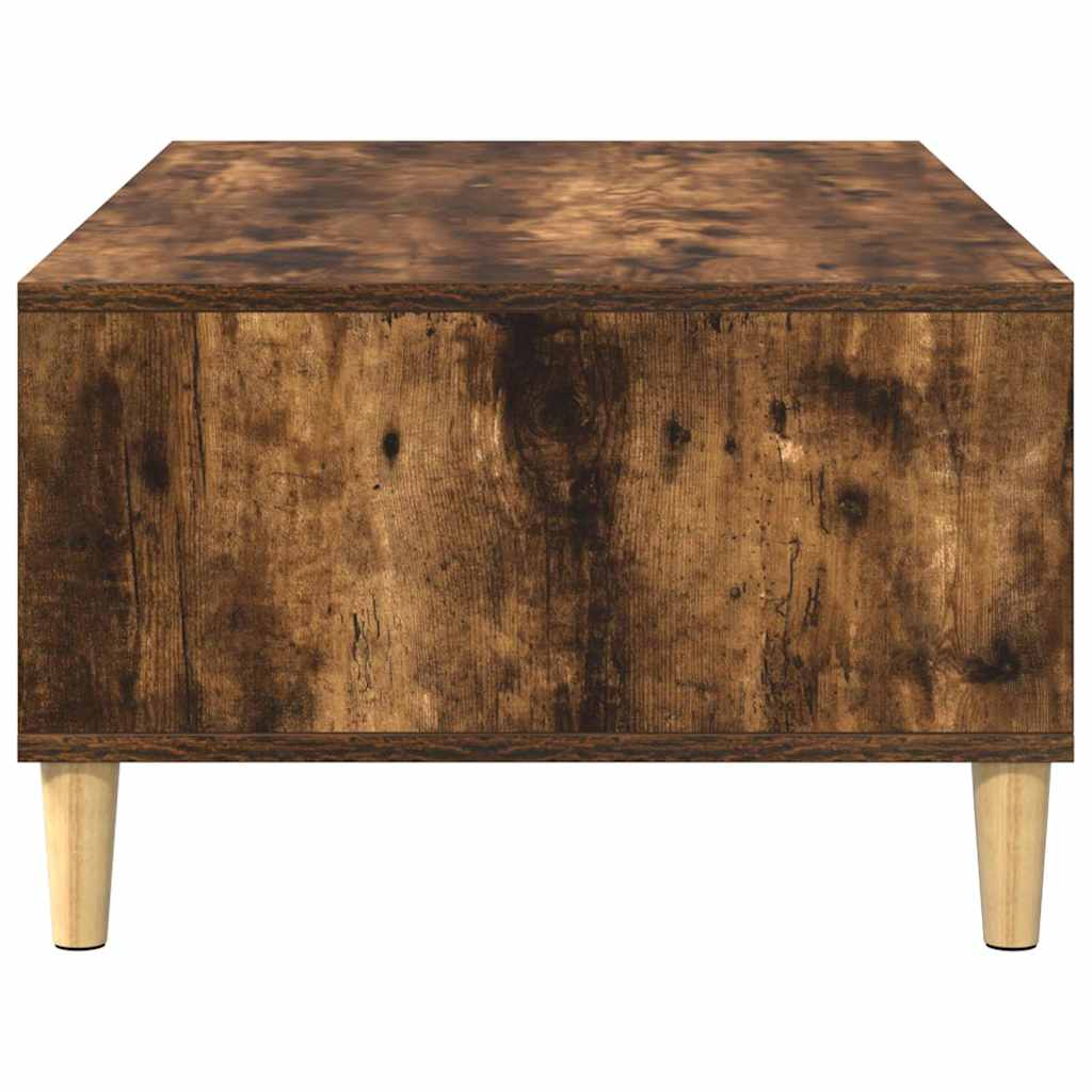 vidaXL Couchtisch Geräucherte Eiche 102 x 55 x 35 cm Holzwerkstoff