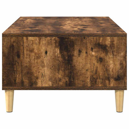 vidaXL Couchtisch Geräucherte Eiche 102 x 55 x 35 cm Holzwerkstoff