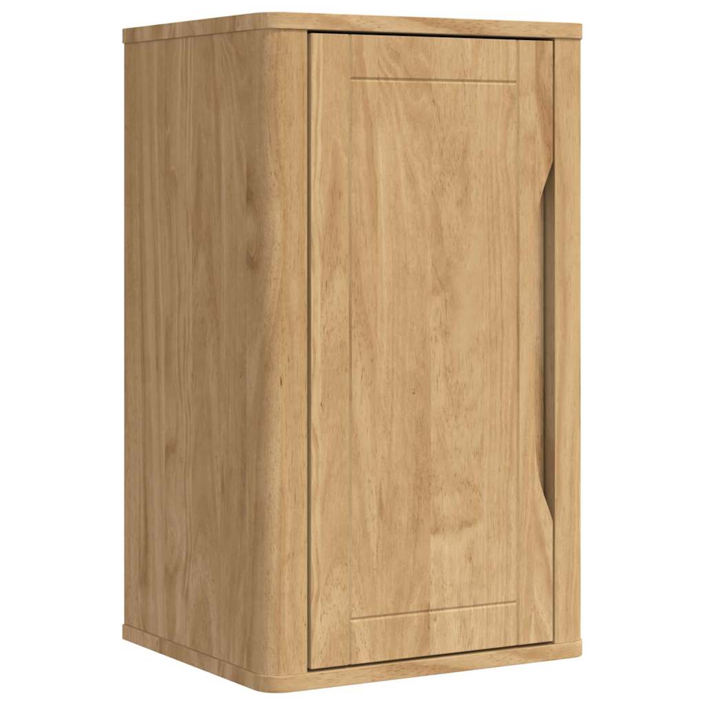 Badezimmer-Wandschrank mit Tür FLORO Wachsbraun 35 x 30 x 60 cm