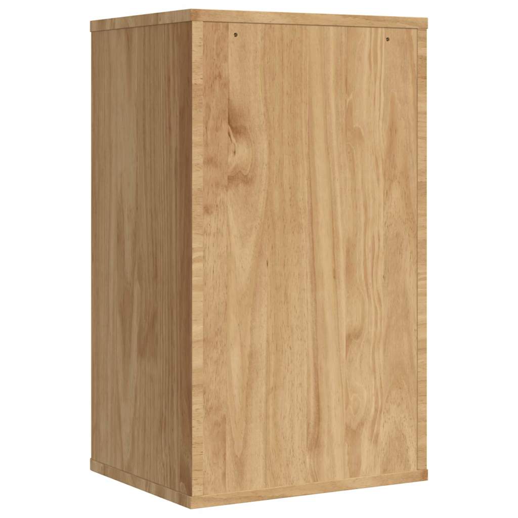 Badezimmer-Wandschrank mit Tür FLORO Wachsbraun 35 x 30 x 60 cm