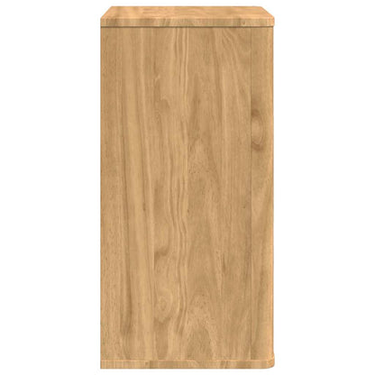 Badezimmer-Wandschrank mit Tür FLORO Wachsbraun 35 x 30 x 60 cm