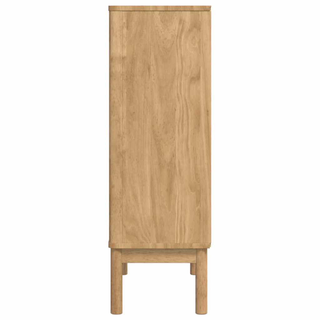 vidaXL Sideboard FLORO Wachsbraun 70 x 30 x 70,5 cm Massivholz Kiefer