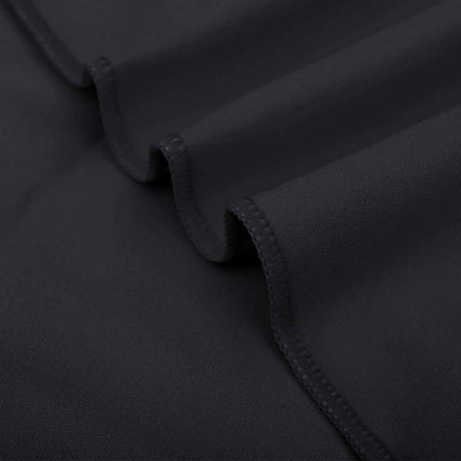 Sporthandtücher 2 pcs Schwarz 140 x 70 cm